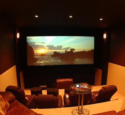 View examples of some of our Maui, Hawaii home theater, media room and automation projects by clicking the thumbnail images below.