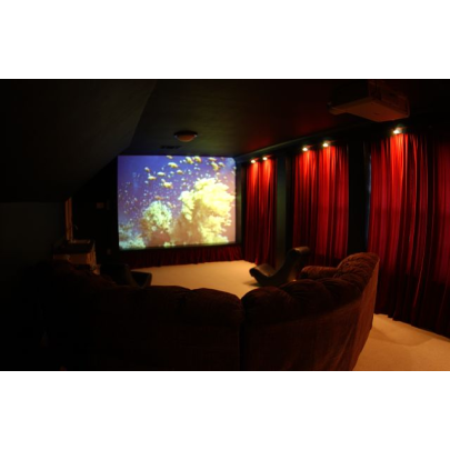 Home theater room installation