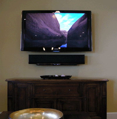 Custom media room installation